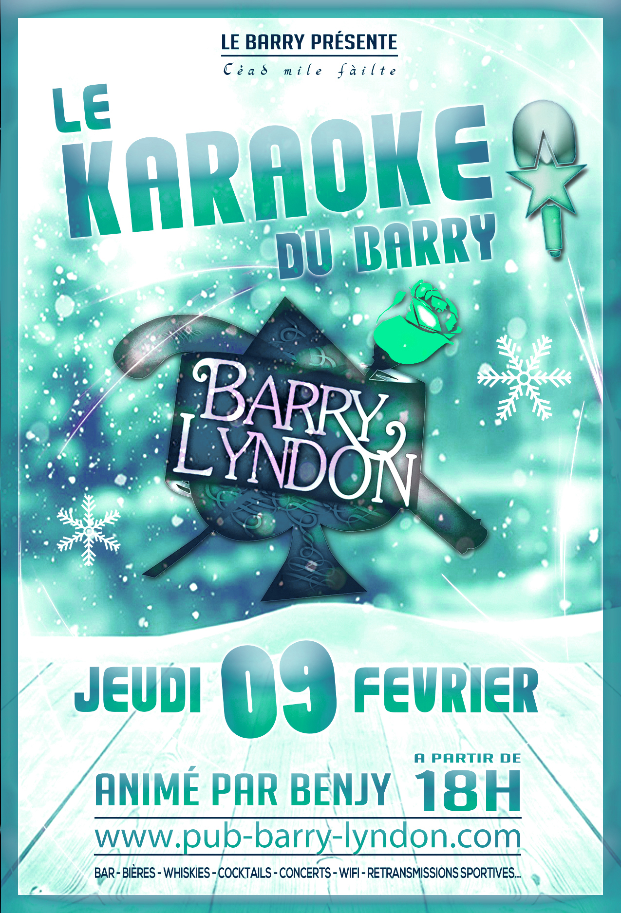Le karaoké du Barry de février 2023